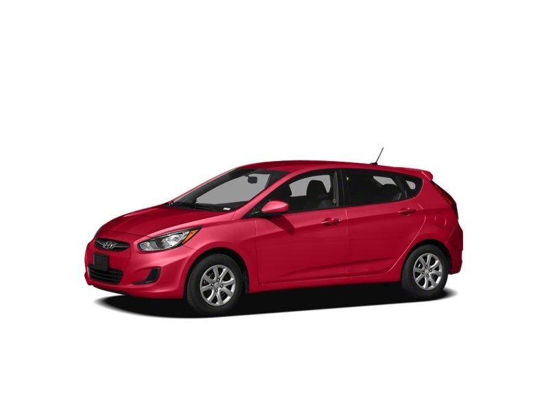 2012 Hyundai Accent 5dr HB Man GL Boston Red Metallic  Shot 1