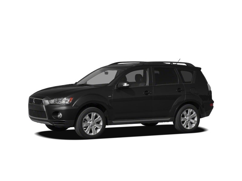 2012 Mitsubishi Outlander 4WD 4dr ES Labrador Black Pearl  Shot 7