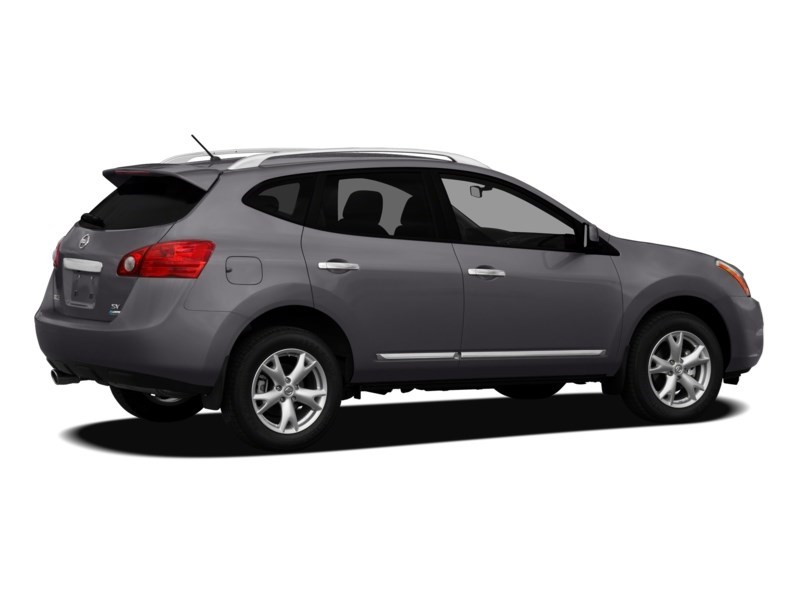 2012 Nissan Rogue FWD 4dr SV Carbon Silver Metallic  Shot 2