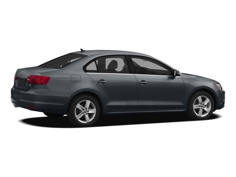 2012 Volkswagen Jetta 4dr 2.5L Auto Comfortline Platinum Grey Metallic  Shot 2