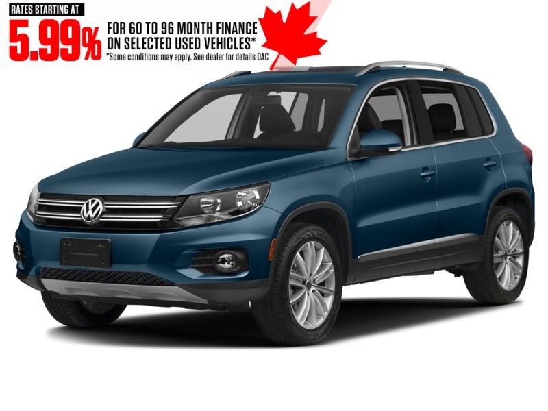 2017 Volkswagen Tiguan 4MOTION 4dr Comfortline Pacific Blue  Shot 4
