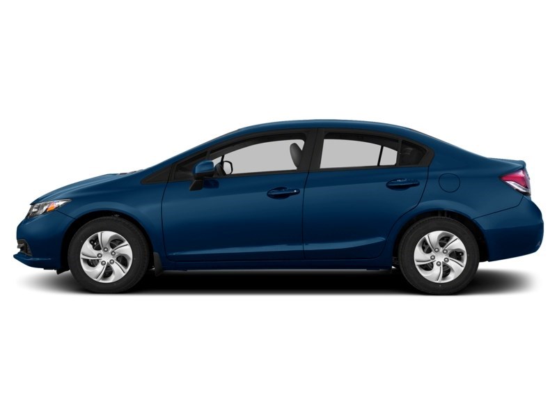2013 Honda Civic 4dr Man EX - One Owner - Clean CarFax Dyno Blue Pearl  Shot 11