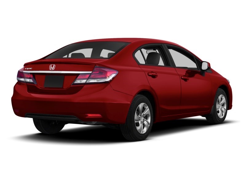 2013 Honda Civic 4dr Man EX - One Owner - Clean CarFax Carnelian Red Pearl  Shot 32