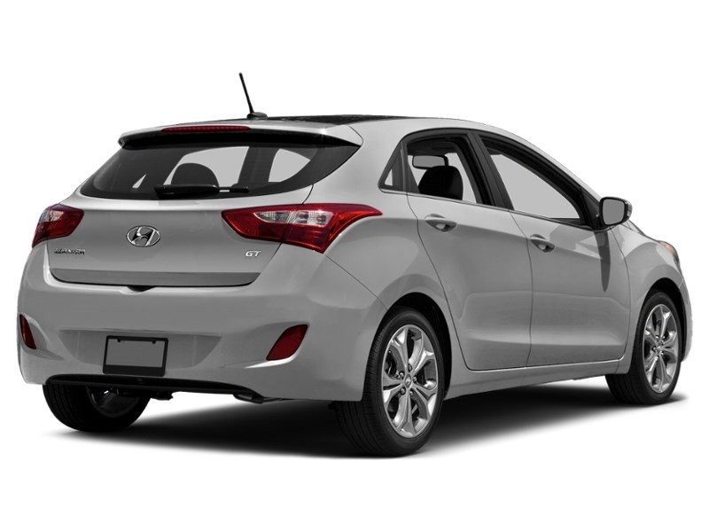 2013 Hyundai Elantra GT 5dr HB Man GL Shimmering Silver Metallic  Shot 8