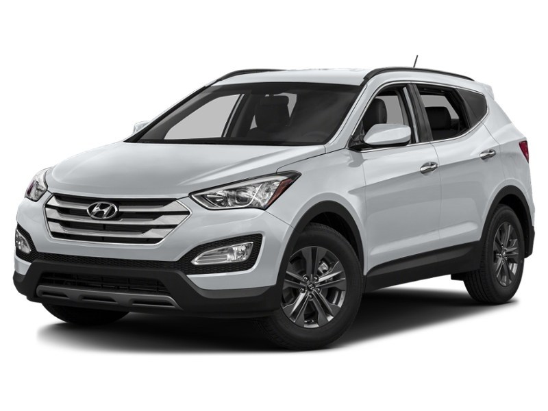 2014 Hyundai Santa Fe Sport FWD 4dr 2.4L Frost White Pearl  Shot 34