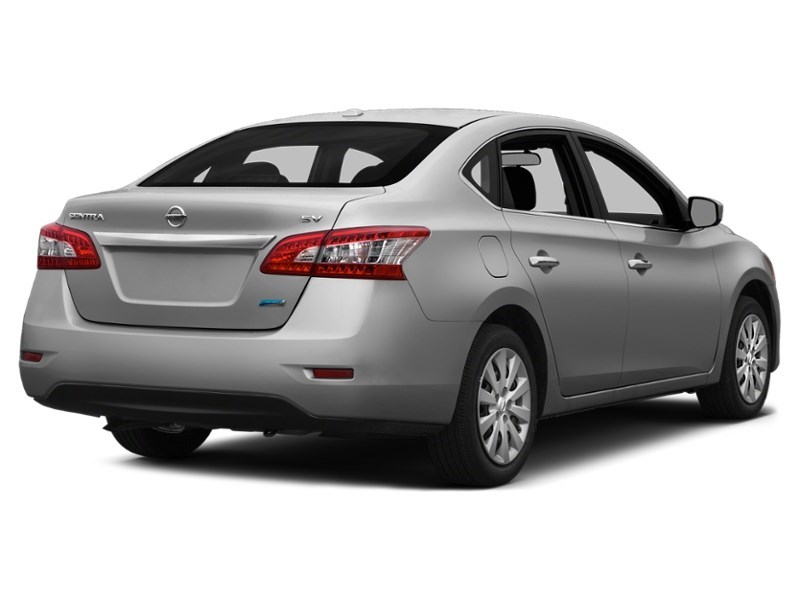 2013 Nissan Sentra 4dr Sdn CVT S Brilliant Silver Metallic  Shot 6
