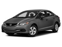 2014 Honda Civic 4dr CVT LX Modern Steel Metallic  Shot 1