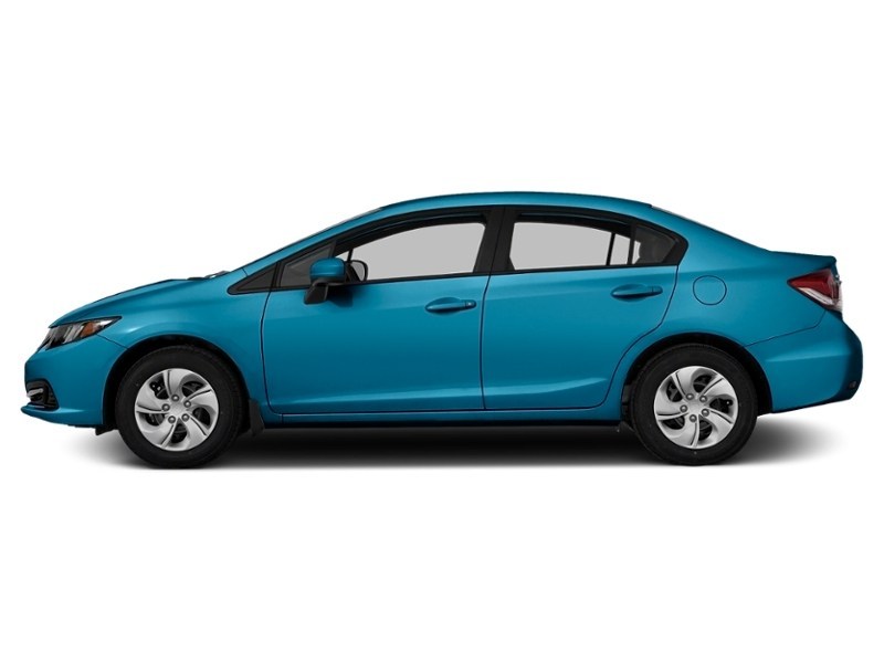 2014 Honda Civic 4dr Man LX Dyno Blue Pearl  Shot 3