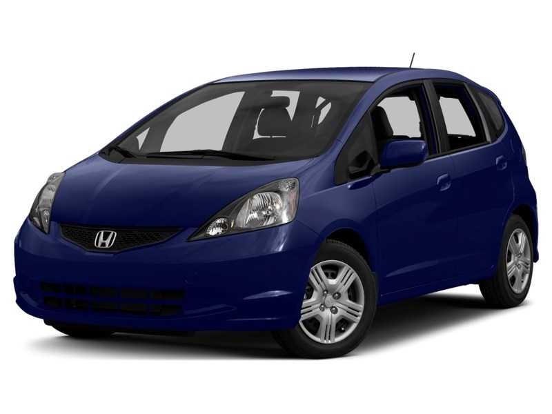 2014 Honda Fit 5dr HB Man LX Vortex Blue Pearl  Shot 4