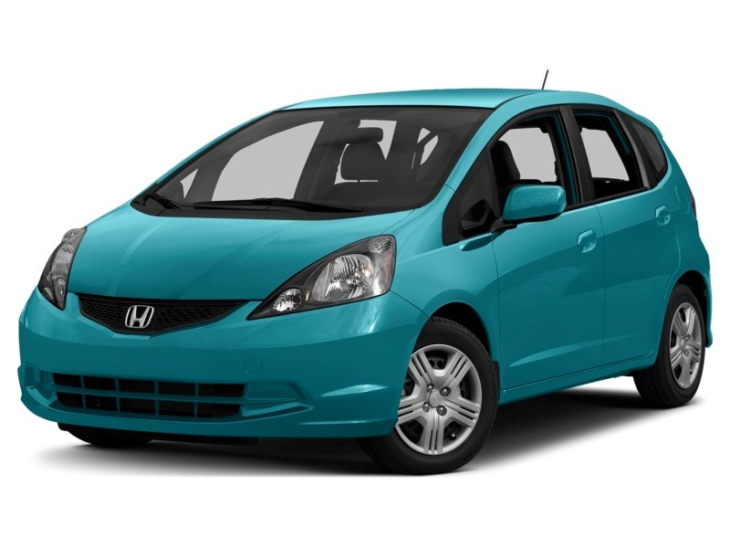 2014 Honda Fit 5dr HB Man LX Cool Turquoise Metallic  Shot 7