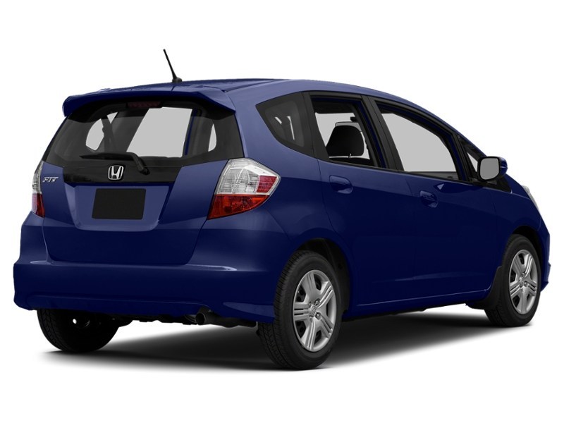 2014 Honda Fit 5dr HB Man LX Vortex Blue Pearl  Shot 2