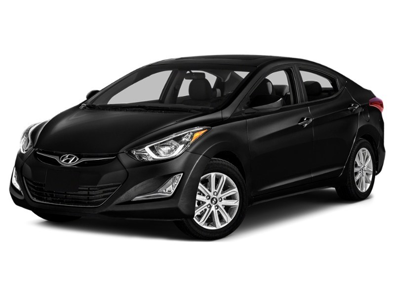2015 Hyundai Elantra 4dr Sdn Auto GLS Space Black Pearl  Shot 4