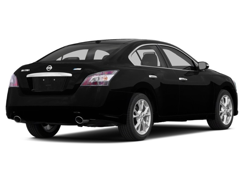 2014 Nissan Maxima 4dr Sdn CVT 3.5 SV Super Black  Shot 2