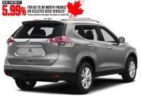 2016 Nissan Rogue AWD 4dr S Brilliant Silver Metallic  Shot 6