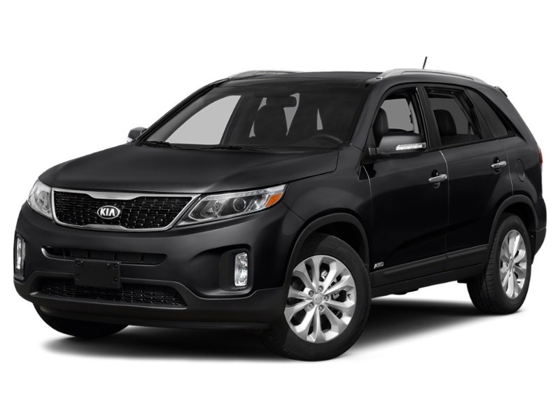 2015 Kia Sorento AWD 4dr V6 Auto SX Ebony Black  Shot 1