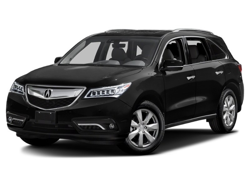 2016 Acura MDX SH-AWD 4dr Elite Pkg Crystal Black Pearl  Shot 1