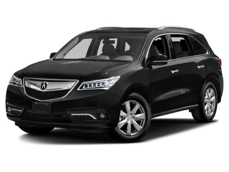 2016 Acura MDX SH-AWD 4dr Elite Pkg Forest Mist Metallic  Shot 22