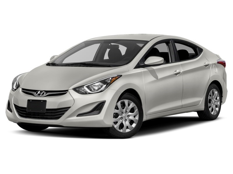 2015 Hyundai Elantra 4dr Sdn Auto GL Glacier White Pearl Mica  Shot 4