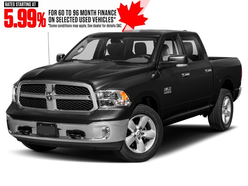 2021 RAM 1500 Classic SLT 4x4 Crew Cab 5'7" Box Diamond Black Crystal Pearl  Shot 10