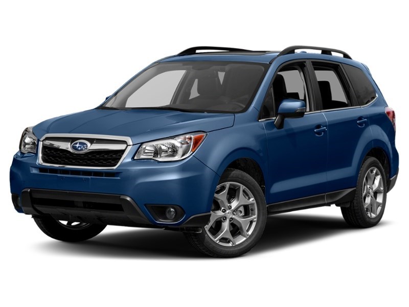 2015 Subaru Forester 5dr Wgn CVT 2.5i Limited Quartz Blue Pearl  Shot 4
