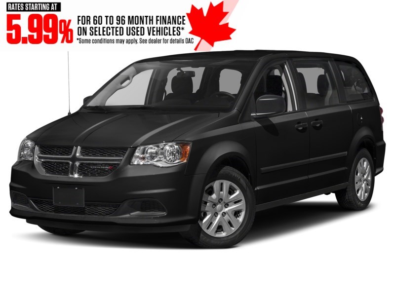 2020 Dodge Grand Caravan Premium Plus 2WD Brilliant Black Crystal Pearl  Shot 4