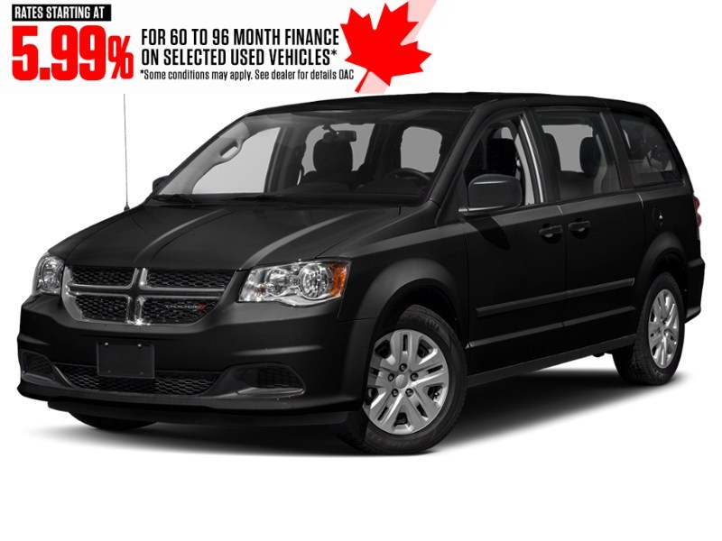 2016 Dodge Grand Caravan 4dr Wgn Canada Value Package Brilliant Black Crystal Pearl  Shot 1