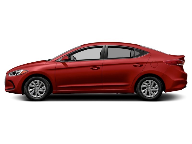 2017 Hyundai Elantra 4dr Sdn Auto LE Fiery Red Pearl  Shot 3