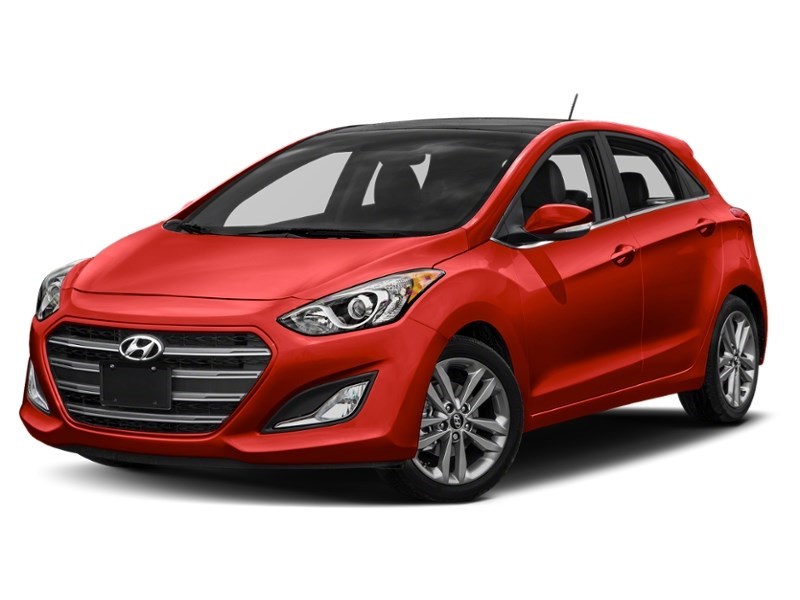 2017 Hyundai Elantra GT 5dr HB Auto Limited Fiery Red Pearl  Shot 1