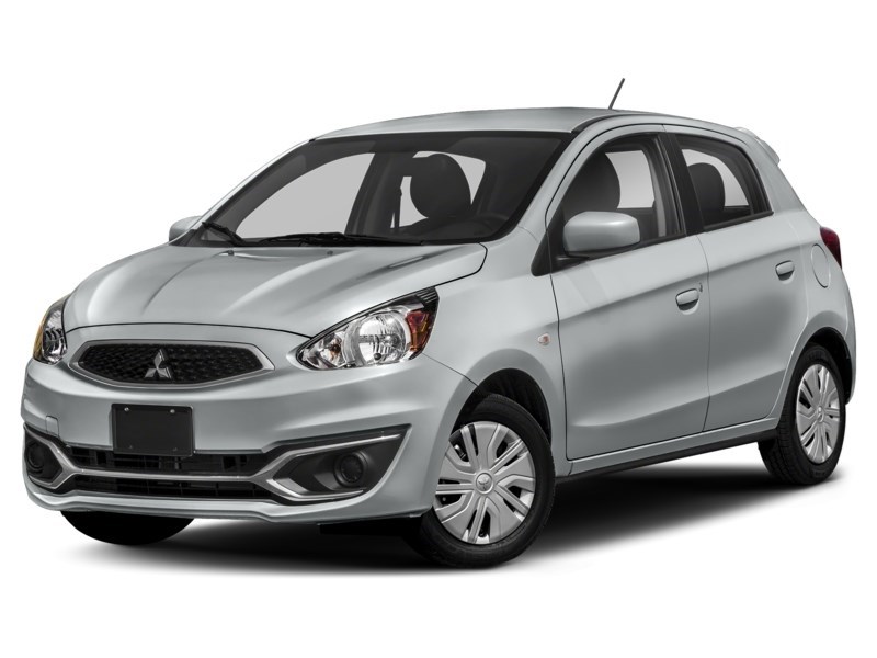 2018 Mitsubishi Mirage ES CVT Starlight Silver  Shot 4
