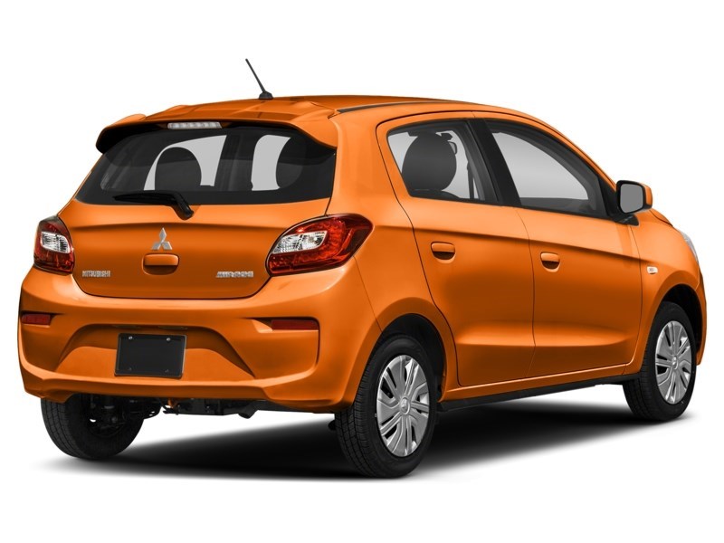 2018 Mitsubishi Mirage ES CVT Sunrise Orange  Shot 8
