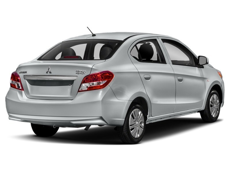2017 Mitsubishi Mirage G4 ES CVT Starlight Silver  Shot 8