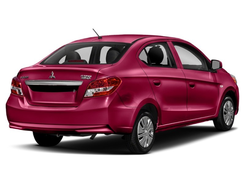 2017 Mitsubishi Mirage G4 ES CVT Red Wine  Shot 24