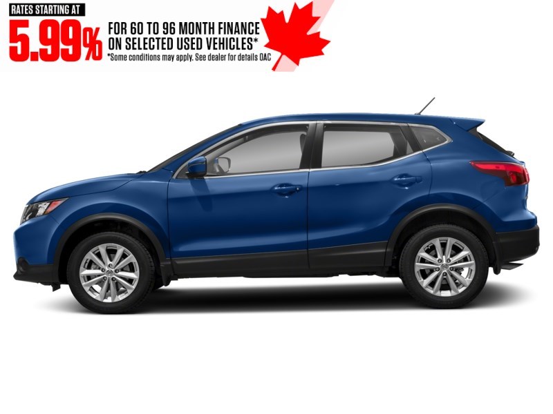 2019 Nissan Qashqai FWD S CVT Caspian Blue Metallic  Shot 3