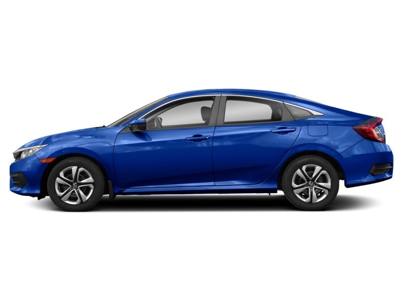 2018 Honda Civic LX CVT Aegean Blue Metallic  Shot 3