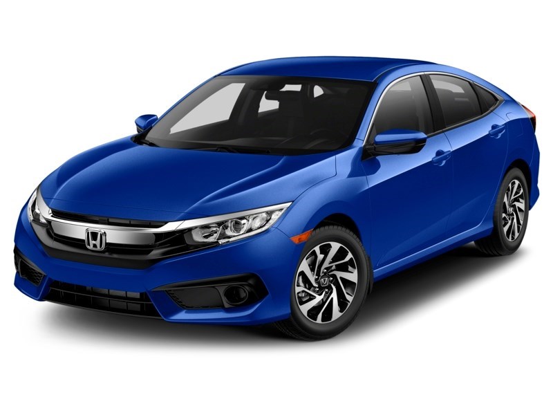 2018 Honda Civic SE CVT Aegean Blue Metallic  Shot 1