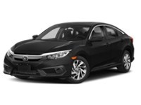 2018 Honda Civic EX CVT Crystal Black Pearl  Shot 4
