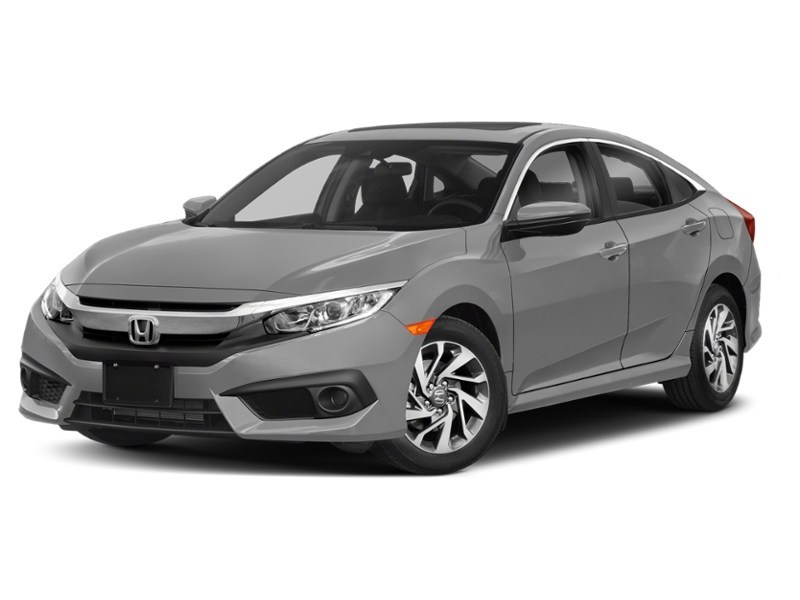 2018 Honda Civic EX CVT Lunar Silver Metallic  Shot 28