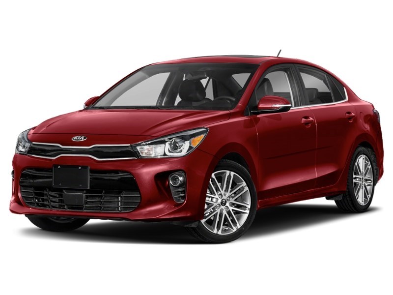 2018 Kia Rio EX Auto Radiant Red Metallic  Shot 28