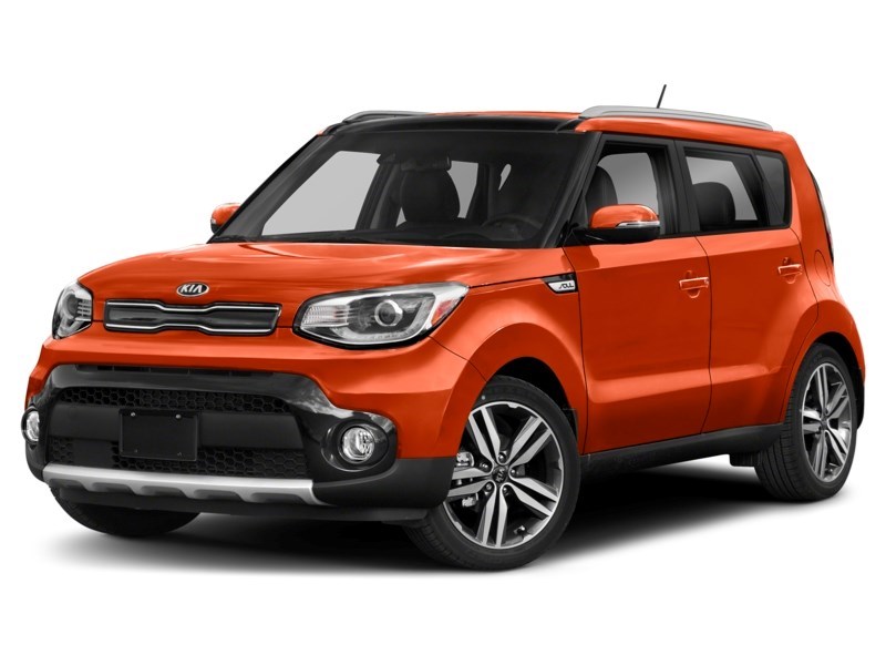 2017 Kia Soul 5dr Wgn Auto EX Tech Wild Orange  Shot 4