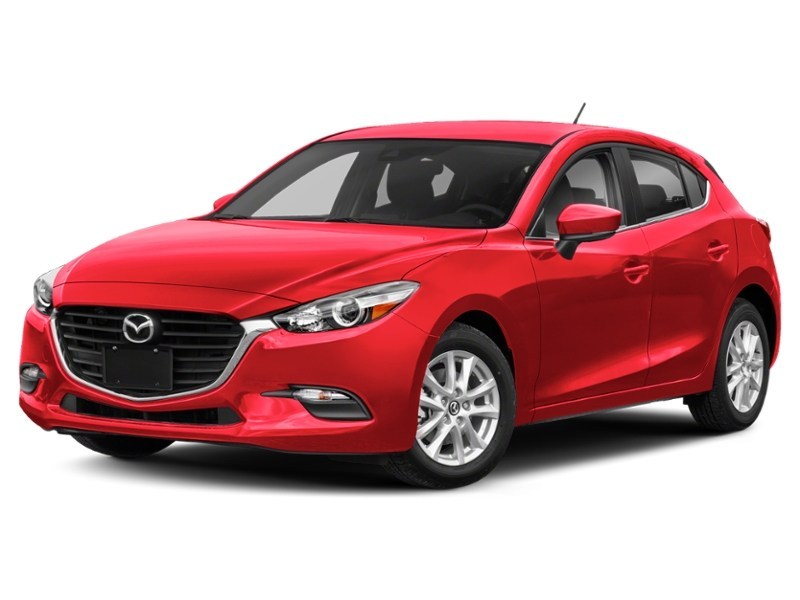2018 Mazda Mazda3 Sport GS Manual Soul Red Metallic  Shot 4