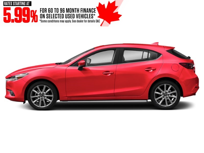2018 Mazda Mazda3 Sport GT Auto Soul Red Metallic  Shot 3