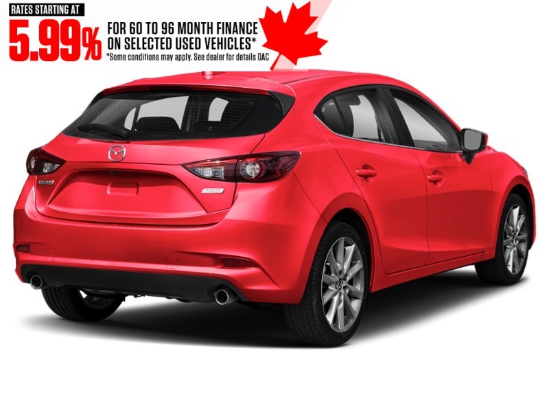 2018 Mazda Mazda3 Sport GT Auto Soul Red Metallic  Shot 2