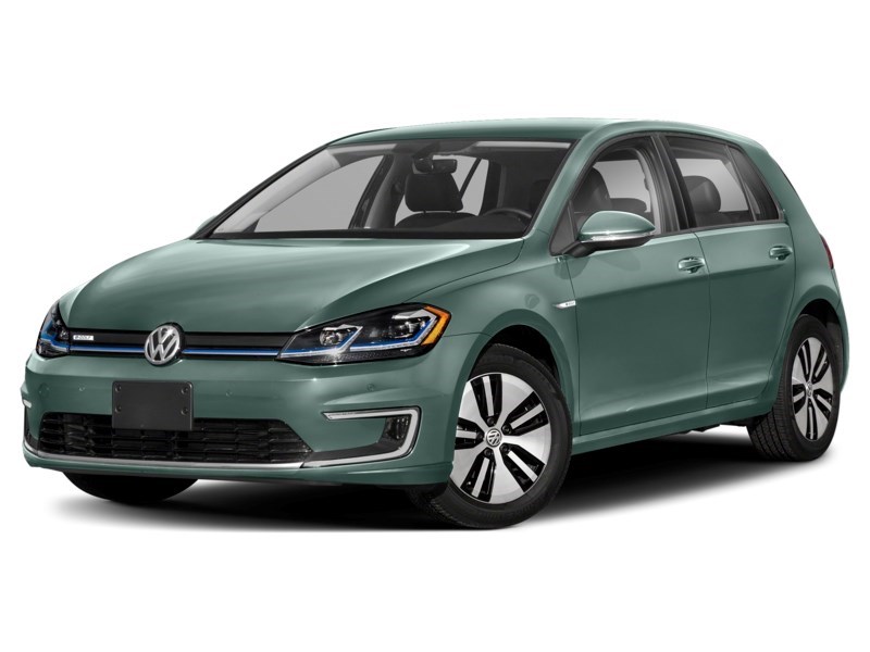 2018 Volkswagen e-Golf Comfortline 4-Door Azure Blue Pearl  Shot 1