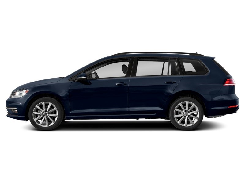2018 Volkswagen Golf SportWagen Trendline Manual Night Blue Metallic  Shot 3