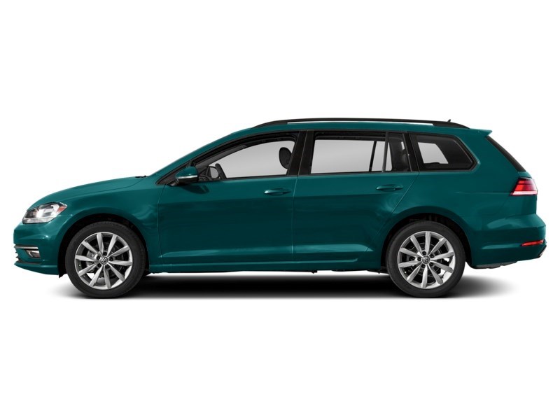 2018 Volkswagen Golf SportWagen Trendline Manual Peacock Green Metallic  Shot 33