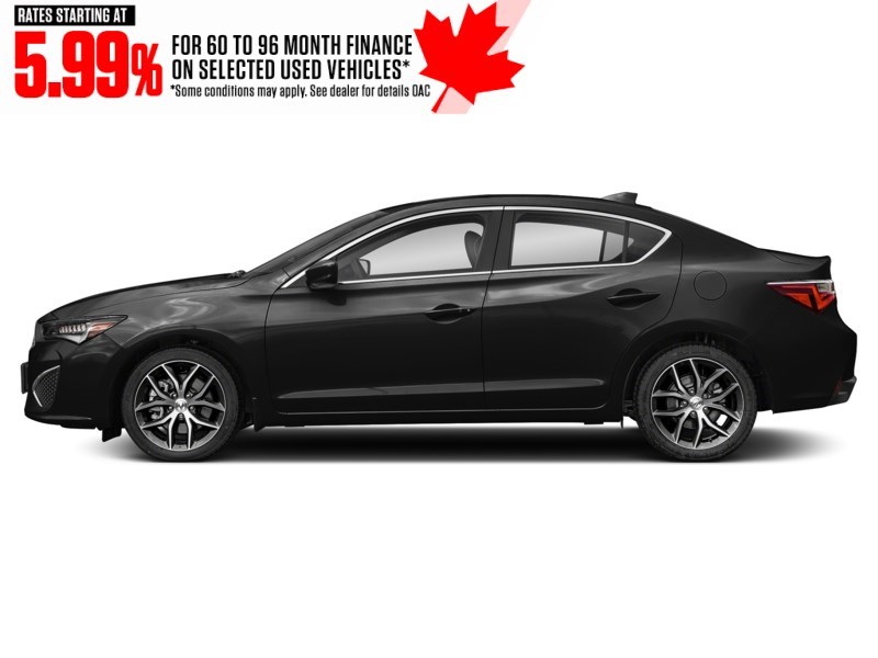 2020 Acura ILX Premium Sedan Majestic Black Pearl  Shot 3