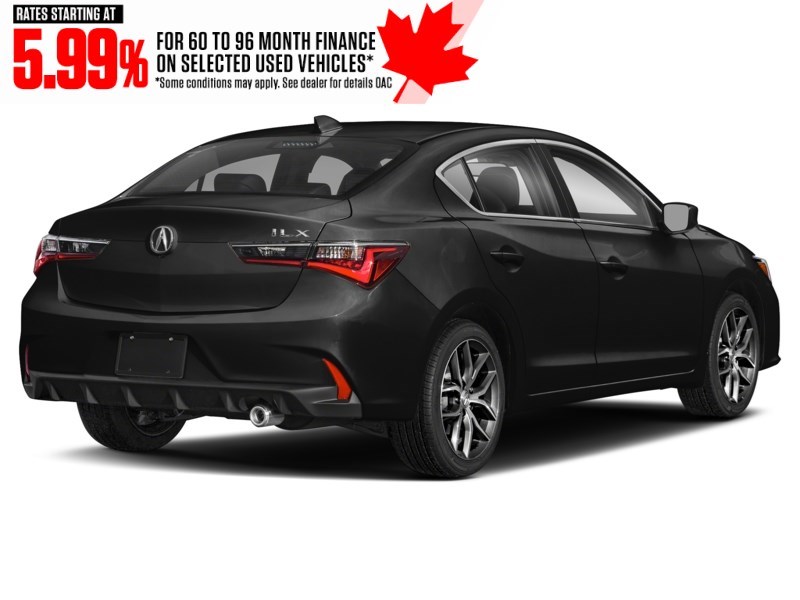 2020 Acura ILX Premium Sedan Majestic Black Pearl  Shot 6