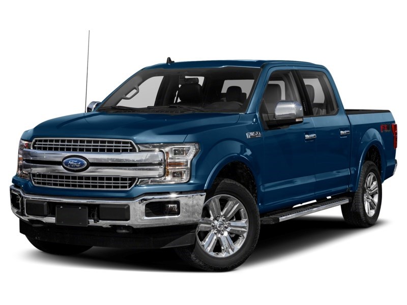 2018 Ford F-150 LARIAT 4WD SuperCrew 5.5' Box Lightning Blue  Shot 82