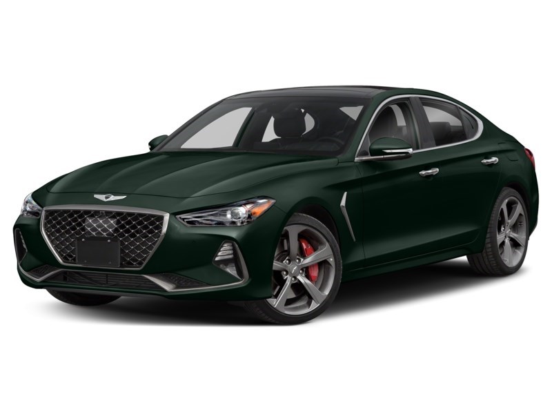 2019 Genesis G70 3.3T Sport AWD Nurburg Green Metallic  Shot 1