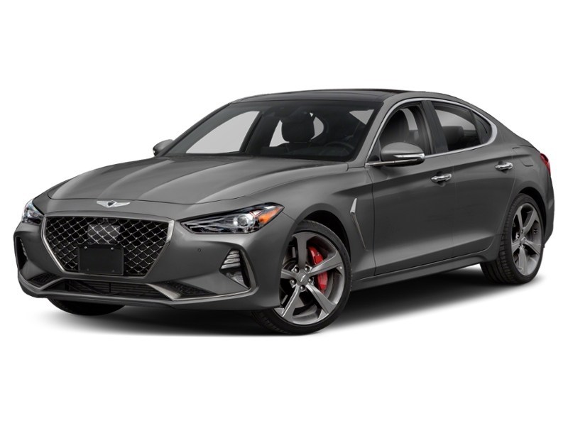 2019 Genesis G70 3.3T Sport Himalayan Grey Metallic  Shot 1